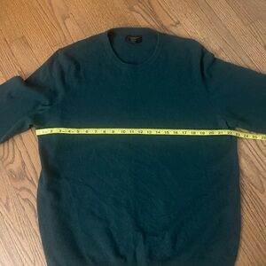 Club Room Teal Crewneck 100% Cashmere Sweater for Men